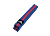 Пояс для единоборств Adidas Striped Belt adiTB02 сине-красный