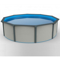 Морозоустойчивый бассейн PoolMagic White круглый 3.6x1.3 м Basic