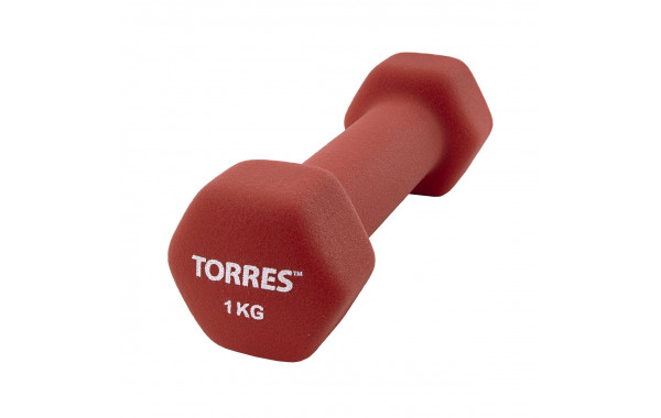 Гантель Torres 1 кг PL55011 600_380