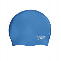 Шапочка для плавания Speedo Plain Molded Silicone Cap 8-70984D437 голубой