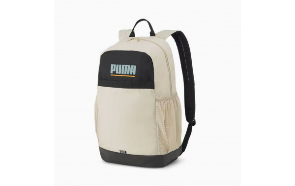 Рюкзак спортивный 47x32x14см, 21л Puma Plus Backpack 09034605 Бежевый 600_380