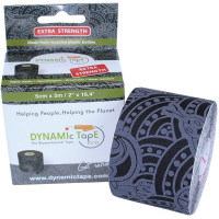 Тейп динамический Dynamic Tape ECO DT50TTEB черный с серым тату