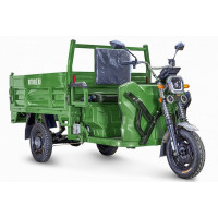 Грузовой электрический трицикл RuTrike D5 1700 гидравлика (60V1200W) 024732-2798 темно-зеленый