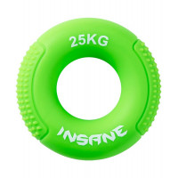 Эспандер кистевой 25 кг Insane IN22-HG200 зеленый