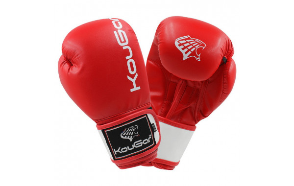 Боксерские перчатки Kougar KO200-4, 4oz, красный 600_380