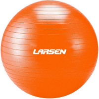 Гимнастический мяч 65см Larsen RG-2 оранжевый