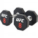 Premium сет из уретановых гантелей 32 - 40 kg UFC (32, 34, 36, 38, 40) 5 пар, 360 kg UFC-DBPU-8303 75_75
