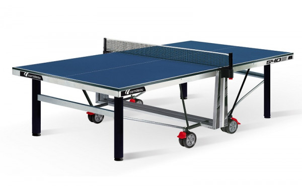 Теннисный стол складной профессиональный Cornilleau Competition 540 ITTF Blue 600_380