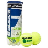 Мячи для большого тенниса Babolat Green 501066 3 шт желто-зеленый