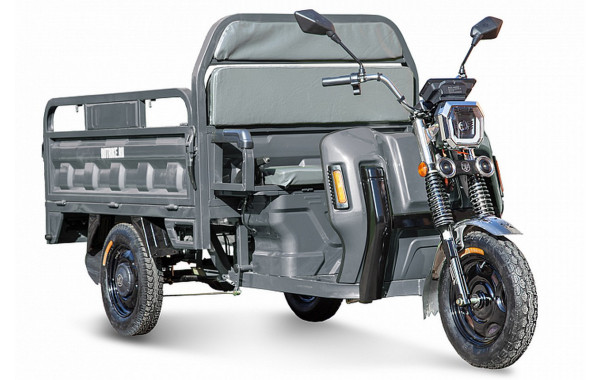 Грузовой электротрицикл RuTrike Маяк 1600 60V1000W 024454-2748 серый 600_380