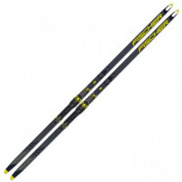 Лыжи беговые Fischer Speedmax 3D SK Cold Medium Hole IFP Wax (черно/желтый) N03519