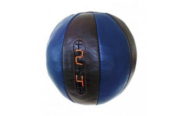 Набивной мяч кожаный медбол для кроссфита Hercules диаметр 35 см 5319 600_380