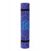 Коврик для фитнеса и йоги Larsen PVC 173х61х0,5см фиолетовый с принтом 75_75