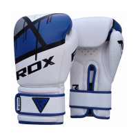 Перчатки боксерские RDX BGR-F7 BLUE BGR-F7U, 8 oz