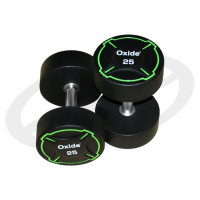Гантель круглая Oxide Fitness ODB01 полиуретановая 30кг