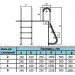 Лестница для бассейна Poolmagic MUS 215 2 ступени 75_75