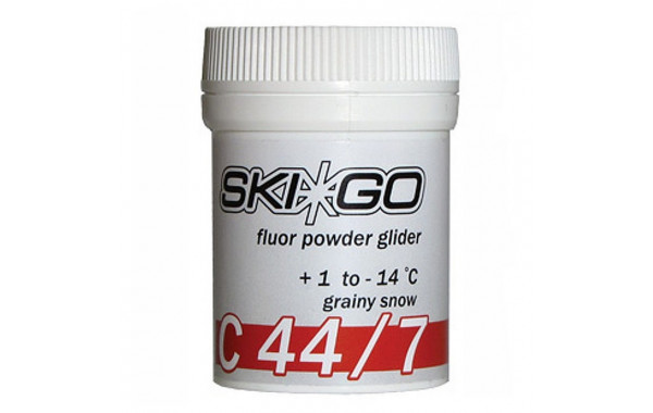 Ускоритель Skigo C44/7 Red (порошок кроме нового снега) (+1°С -14°С) 30 г. 600_380