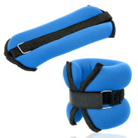 Утяжелители Sportex ALT Sport HKAW101-3 (2х0,75кг), нейлон, в сумке (синие)