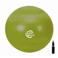 Гимнастический мяч Lite Weights 1866LW (65см, антивзрыв, с насосом)
