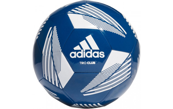 Мяч футбольный Adidas Tiro Club FS0365, р.4 бело-синий 600_380