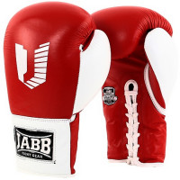 Боксерские перчатки Jabb JE-2000/US Rocky красный/белый 10oz