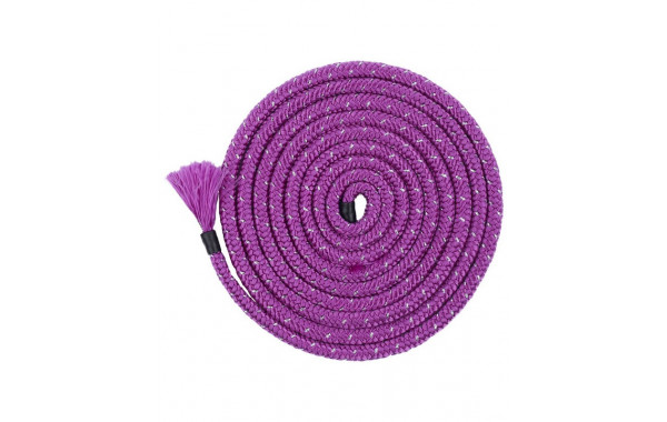 Скакалка для художественной гимнастики Chante Cinderella 3м, Lurex Purple 600_380