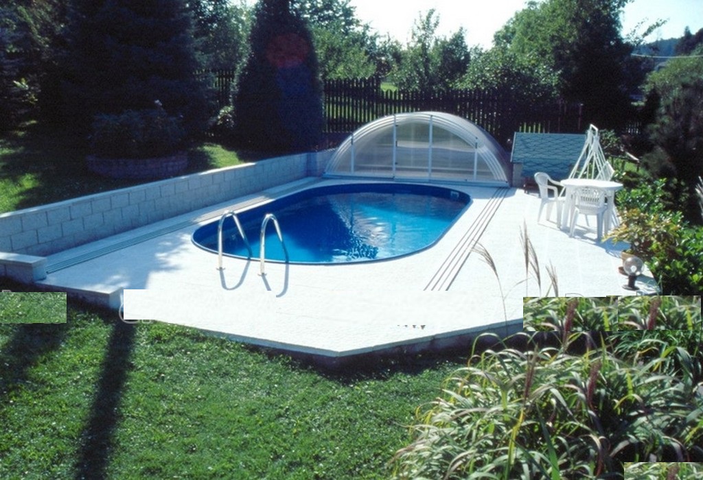Морозоустойчивый бассейн Ibiza овальный глубина 1,2 м размер 8,0х4,16 м, мозайка 1024_700