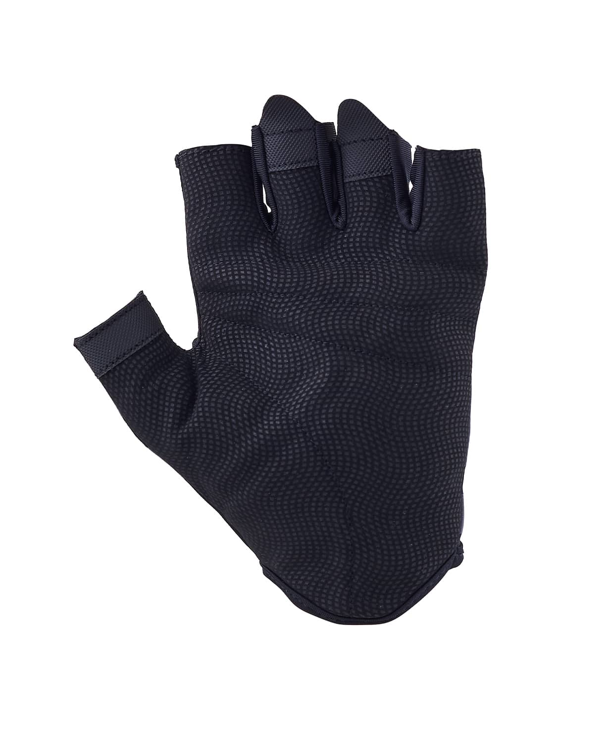 Перчатки для фитнеса Star Fit WG-102, черный/светоотражающий 1230_1479