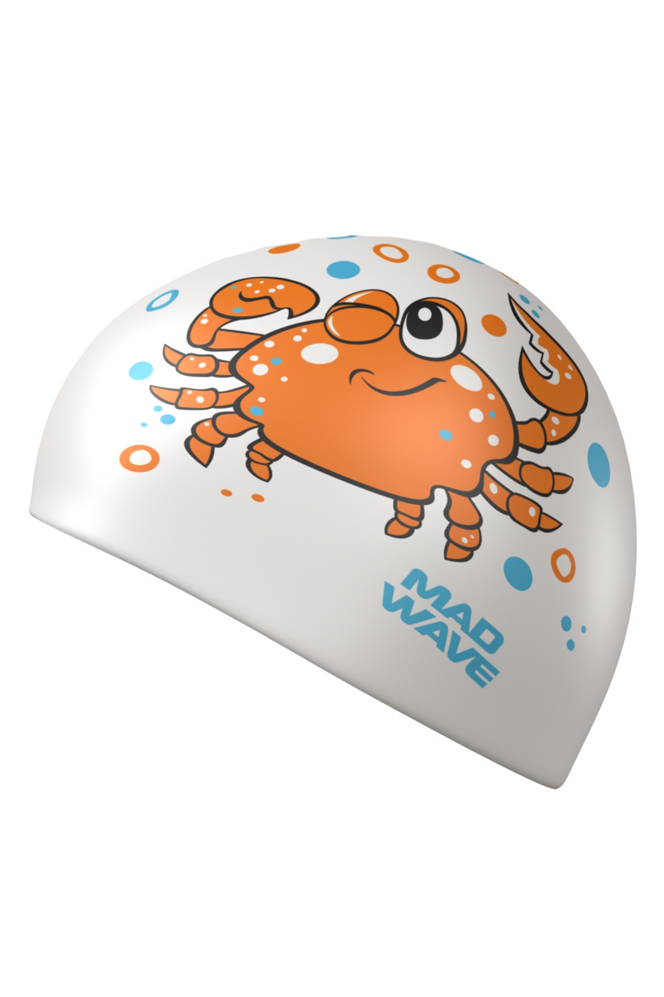 Юниорская силиконовая шапочка Mad Wave Crab M0574 06 0 00W 1333_2000