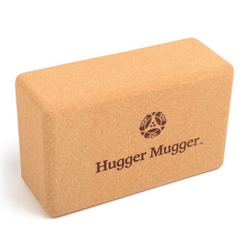 Блок для йоги Hugger Mugger пробка 3,5 Cork Block 800_800