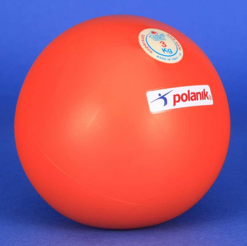 Ядро TRIAL, супер-мягкая резина, для тренировок на улице и в помещениях, 6,25 кг Polanik VDL62 805_800