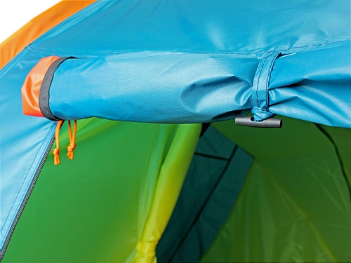 Палатка 6-и местная Greenwood Halt 6  синий/оранжевый 500_375