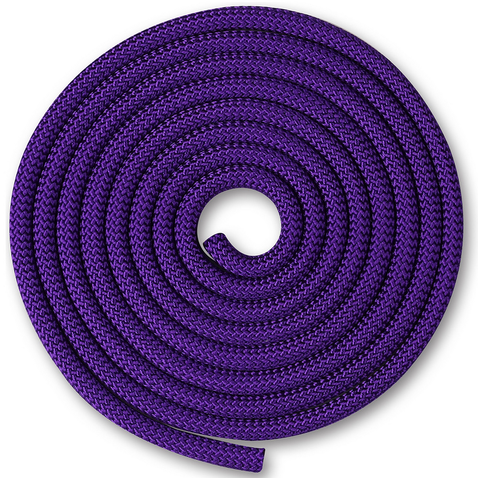 Скакалка гимнастическая Indigo SM-123-VI фиолетовый 2000_2000