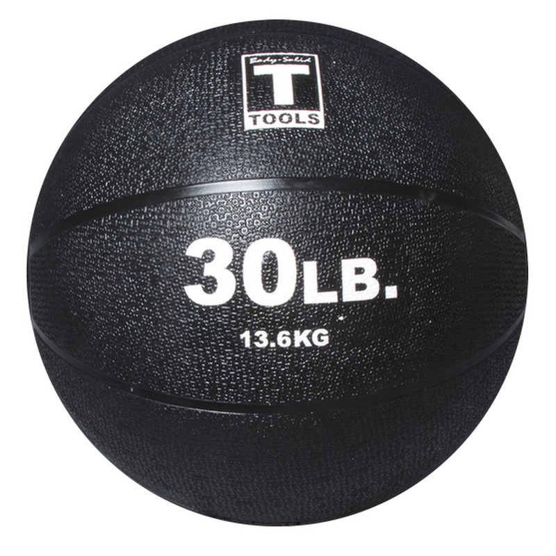 Тренировочный мяч Body Solid 13,6кг BSTMB30 черный 800_800