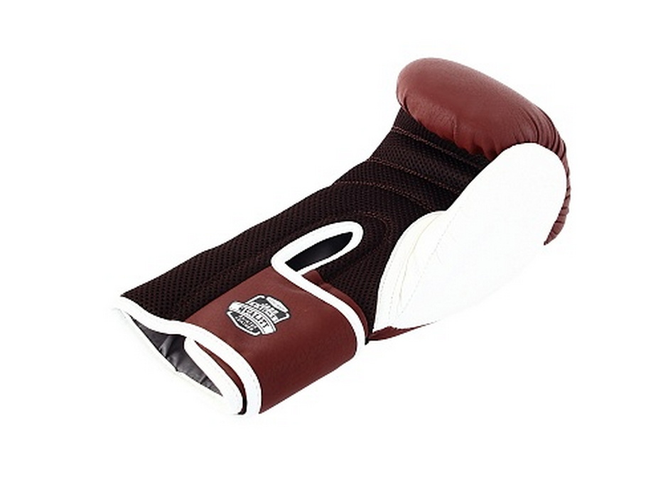 Боксерские перчатки Jabb JE-4056/Eu Air 56 коричневы/белый 10oz 933_700