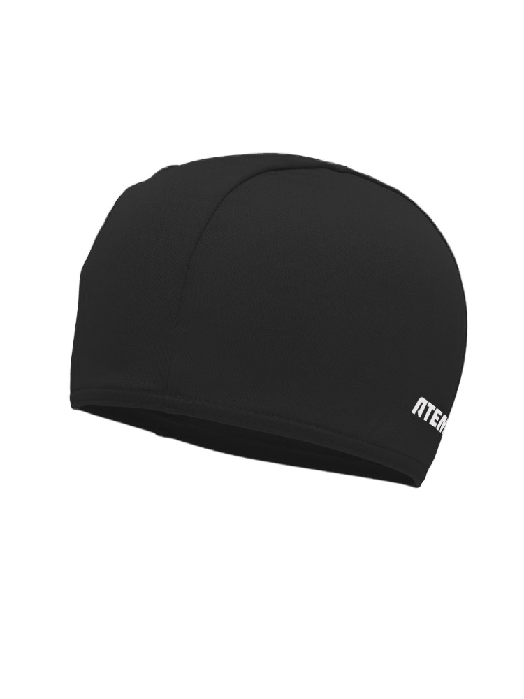 Шапочка для плавания Atemi Light lycra cap Deep black FLL1BK черный 750_1000