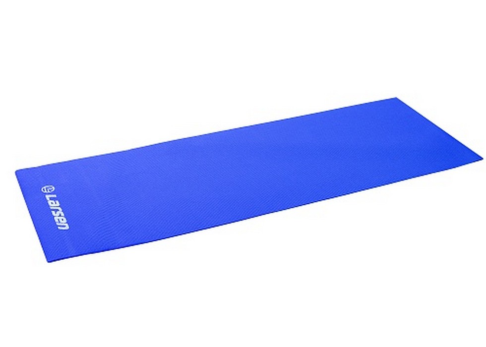 Коврик для фитнеса и йоги Larsen PVC синий р173х61х0,4см 980_700