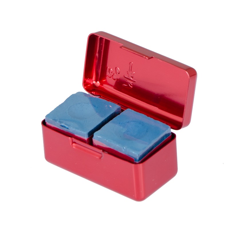 Мел Ball Teck PRO II (2 шт, в красной металлической коробке) 45.000.02.3 синий 831_800