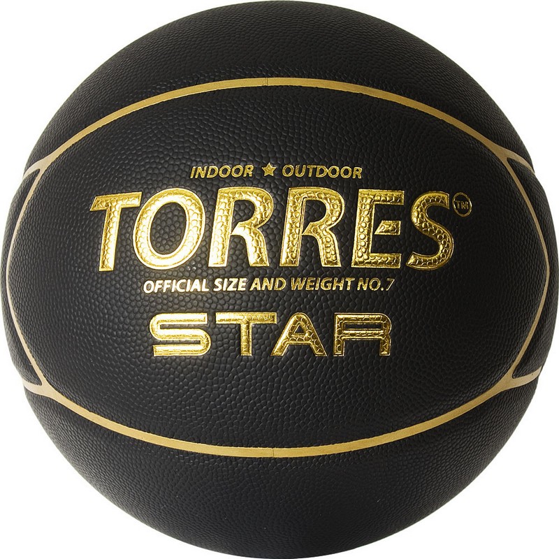 Мяч баскетбольный Torres Star B32317 р.7 800_800