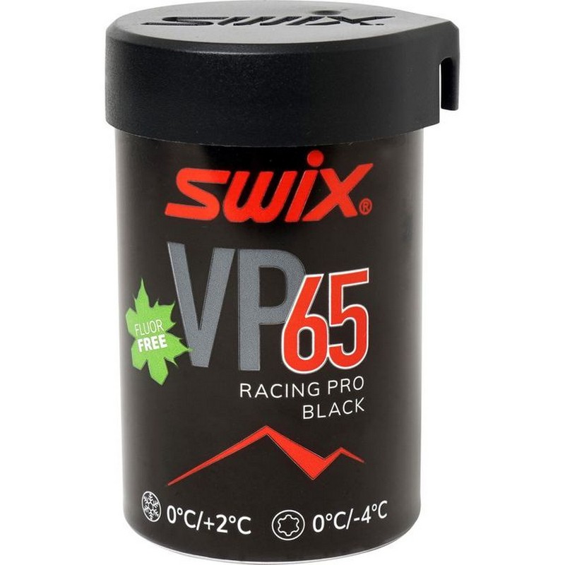 Мазь держания Swix VP65 Pro Black/Red (0°С +2°С/0°С -4°С) 45 г. 800_800