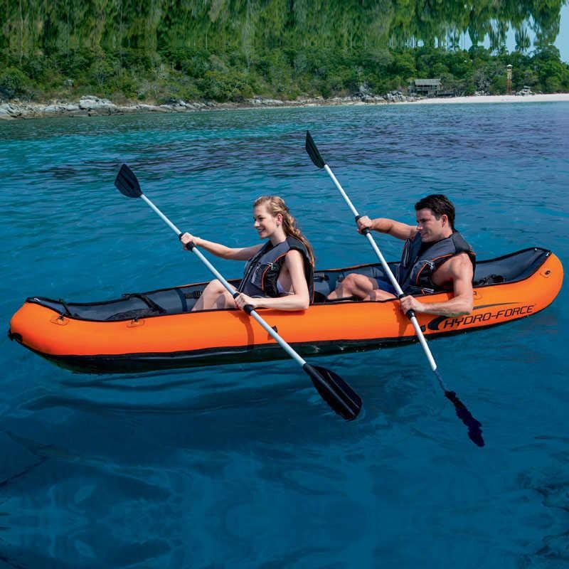 Надувная двухместная байдарка Bestway Hydro-Force Kayaks Ventura 330х94 см 65052 800_800