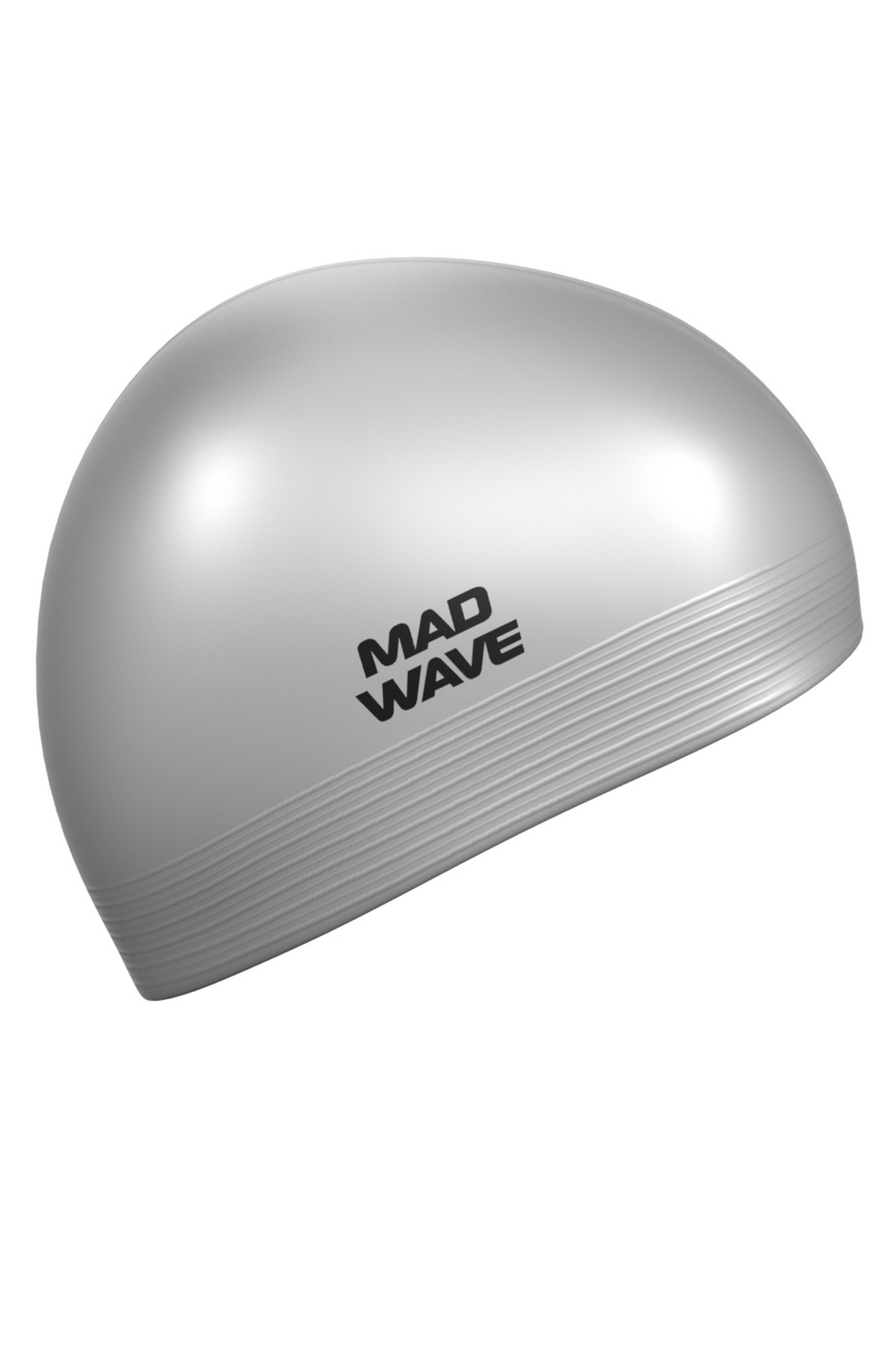 Латексная шапочка Mad Wave Solid M0565 01 0 17W серебро 1333_2000