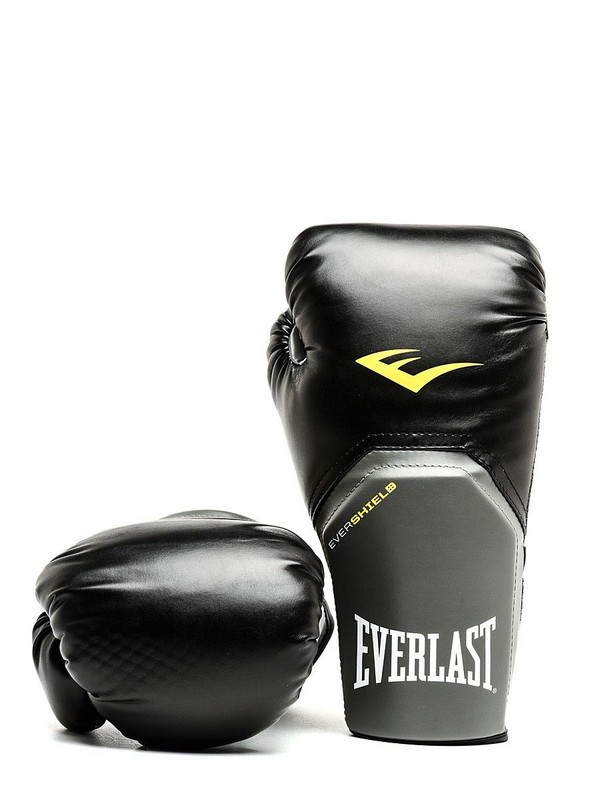 Перчатки тренировочные Everlast Pro Style Elite 14oz 2314E черный 600_800