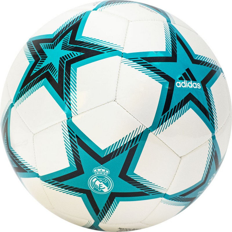 Мяч футбольный Adidas RM Club Ps GU0204 р.5 800_800