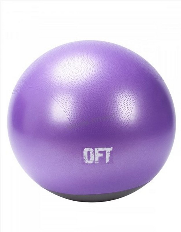 Мяч гимнастический d65 см профессиональный Original Fit.Tools FT-GTTPRO-65 двухцветный 626_800