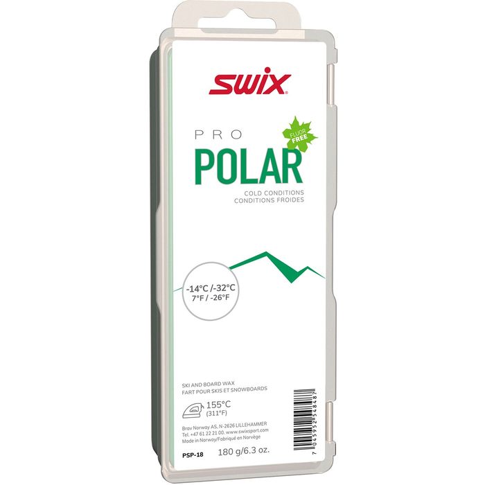 Парафин углеводородный Swix PS Polar (-14°С -32°С) 180 г. 700_700