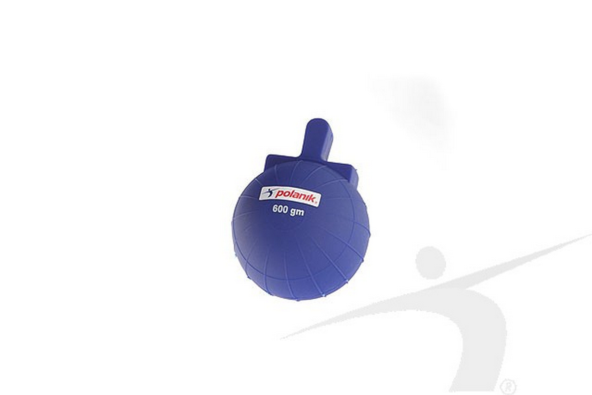 Мяч с рукояткой для тренировки метания, из ПВХ, 600 г Polanik JKB-0,6 1199_800