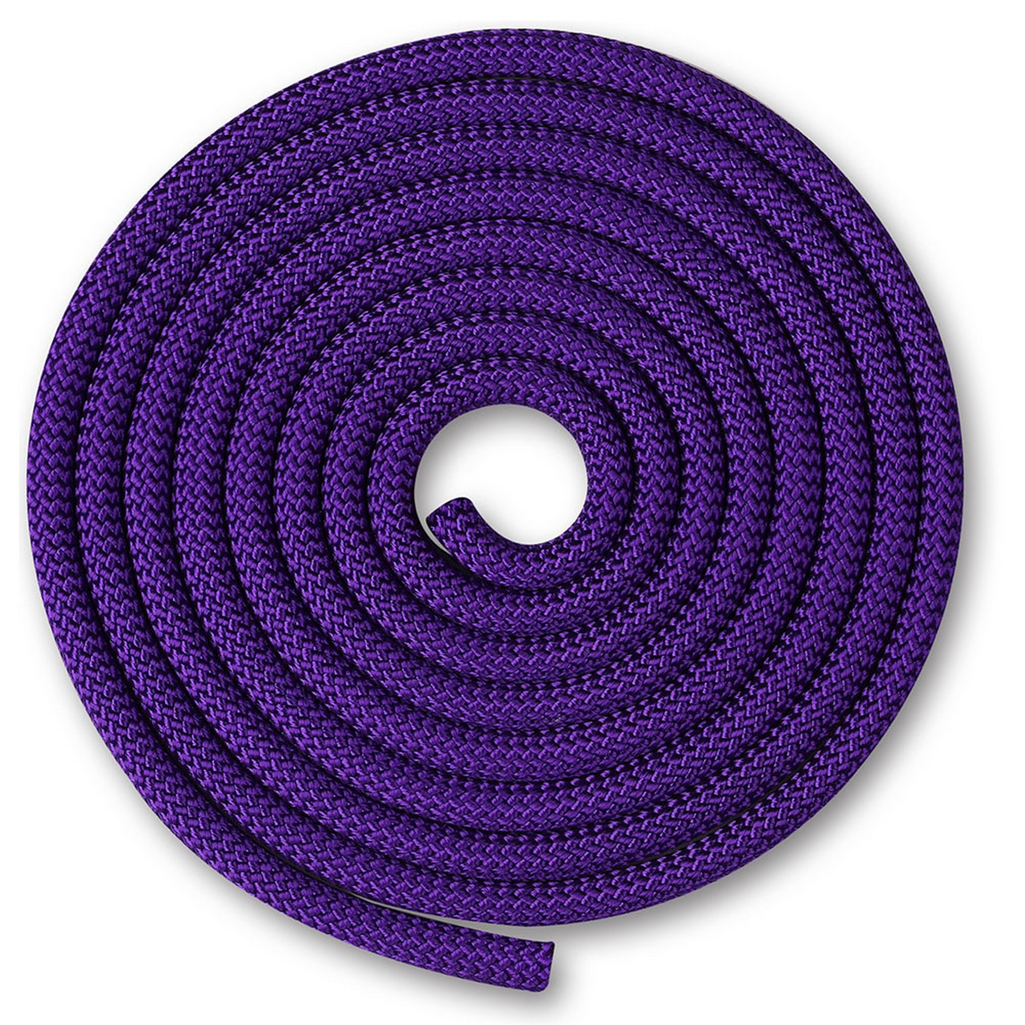 Скакалка гимнастическая Indigo SM-121-VI фиолетовый 2000_2000