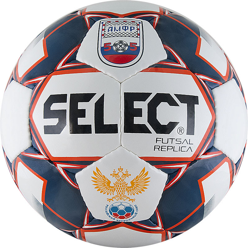 Мяч футзальный тренировочный Select Futsal Replica 850618-172, р.4 800_800