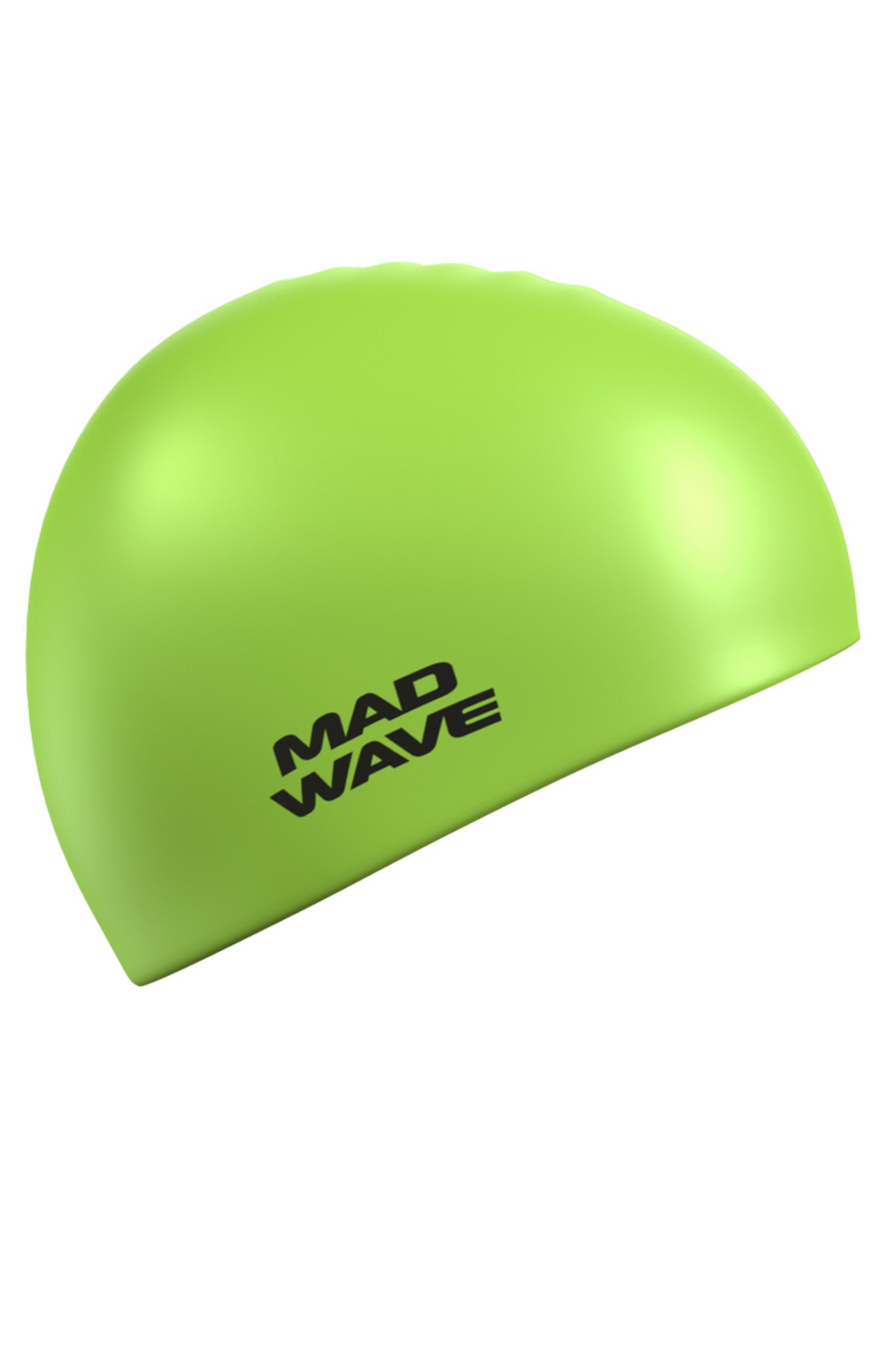 Силиконовая шапочка Mad Wave Light Silicone Solid M0535 03 0 06W салатовый 1333_2000
